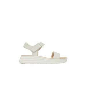 Sandale dama - 2-28709-44 - Piele naturala - Alb - Alb imagine