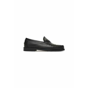 Mocasini barbati Riviera Studs - Piele naturala - Negru imagine