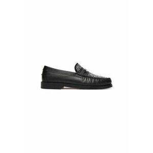 Mocasini barbati din piele naturala - Negru imagine