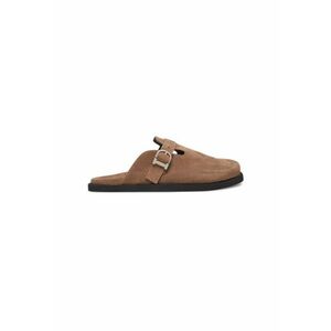 Slapi barbati IU176001 IU1760 - Piele naturala - Maro - Maro imagine