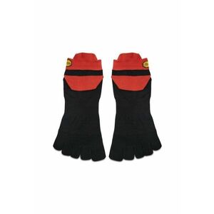 Sosete unisex unisex S21N05 - Textil - 34-37 EU - Negru/Rosu imagine