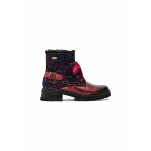Botine dama KOULEO 47 - Piele naturala - 35 EU - Visiniu imagine
