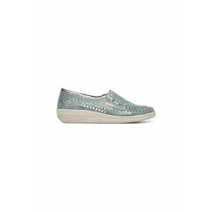 Mocasini dama 940249-71 - Piele naturala - Verde imagine