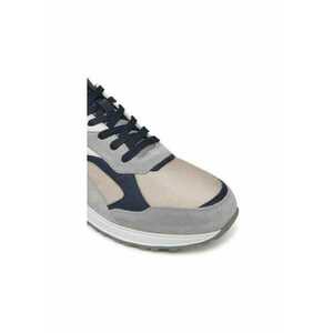 Pantofi sport barbati - 12521505 - Piele naturala - Gri imagine