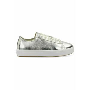 Pantofi sport dama - 30531830 - Piele naturala - Argintiu imagine