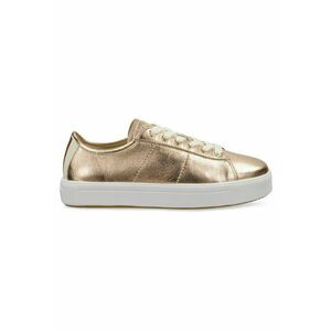 Pantofi sport dama - 30531830 - Piele naturala - Auriu - Auriu imagine