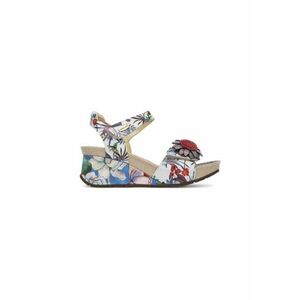 Sandale dama - BARRY 36 - Piele naturala - Multicolor - Multicolor imagine