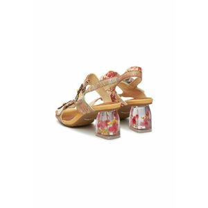 Sandale dama - FRAMBOISEO 26 - Piele naturala - Multicolor imagine