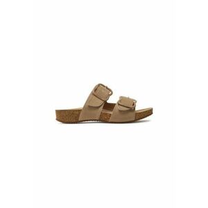 Sandale dama - 78564 - Piele naturala - Bej imagine