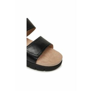 Slapi dama - 9-27203-44 - Piele naturala - Negru imagine