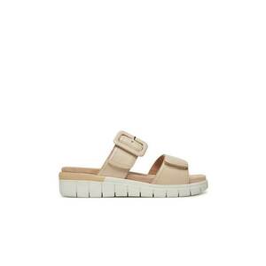 Slapi dama - 9-27203-44 - Piele naturala - Bej - Bej imagine