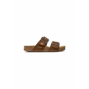 Slapi dama - 64905 - Piele naturala - Maro - Maro imagine