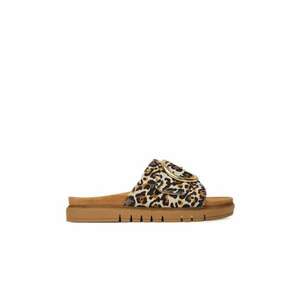 Slapi dama - 8-87106-42 903 - Piele naturala - Maro imagine