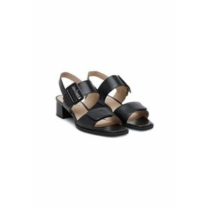 Sandale dama - 9-28205-44 - Piele naturala - Negru - Negru imagine