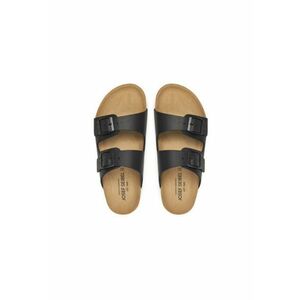 Slapi dama - 64301 - Piele naturala - Negru - Negru imagine