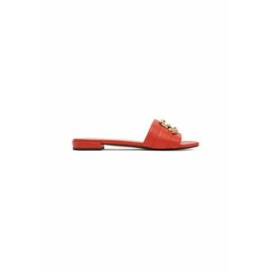 Slapi dama - SB3 17 01 01 R29 - Piele naturala - Rosu imagine