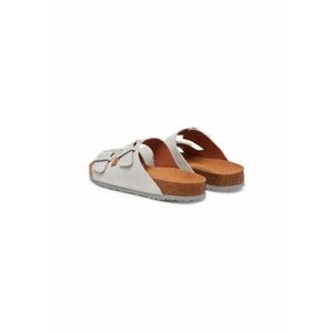 Slapi dama - 1-27543-42 - Piele naturala - Gri imagine