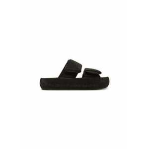 Slapi dama - RR2N4122 - Piele naturala - Negru imagine