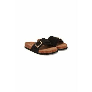 Slapi dama - 5-27102-44 001 - S Oliver - Piele naturala - Negru imagine