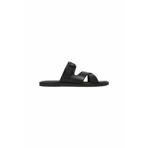 Slapi dama - 2-27109-44 - Piele naturala - Negru imagine