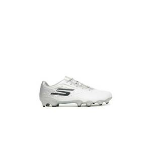 Ghete de fotbal 252015 - Piele ecologica - Alb imagine