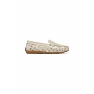 Mocasini dama 12-19222-07 - Piele ecologica - Bej imagine