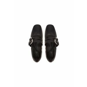 Balerini K1556997 - Piele naturala - Negru - Negru imagine