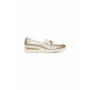 Mocasini dama 12-50638-08 - Piele naturala - Auriu imagine