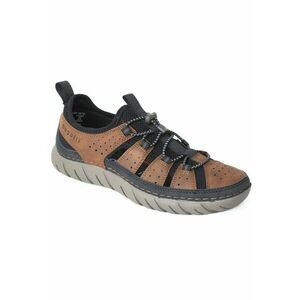 Sandale cu slip-on pentru bărbați - maro-negru - Bugatti 321-ASM60-5050-6010 07539 imagine