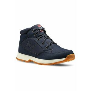 Bocanci trekking barbati 12040 - Piele naturala - Bleumarin - Bleumarin imagine