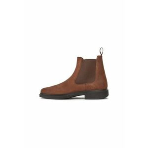 Botine cu glezna joasa pentru barbati 50022402667 - Piele naturala - Maro - Maro imagine