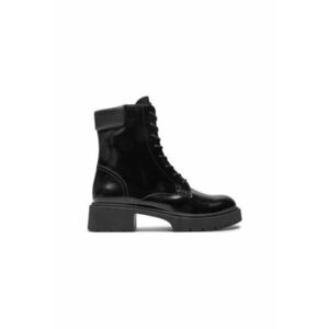 Botine dama CX027 - Piele naturala - Negru - Negru imagine