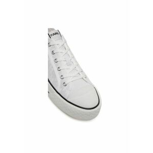 Pantofi sport barbati - KL50425 - Textil - Alb - Alb imagine