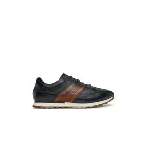 Pantofi sport barbati - 331-ARX01-4100 - Piele naturala - Bleumarin imagine