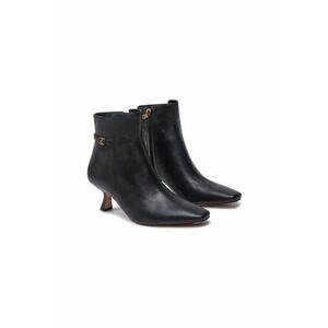 Botine dama CU234 - Piele naturala - Negru - Negru imagine
