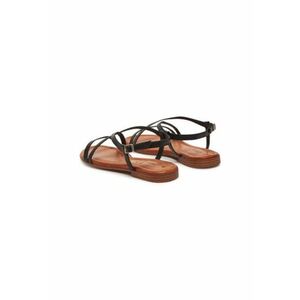 Sandale dama - 5-28145-44 001 - S Oliver - Piele naturala - Negru imagine