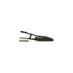 Sandale dama - 1251090 - Piele naturala - Negru - Negru imagine