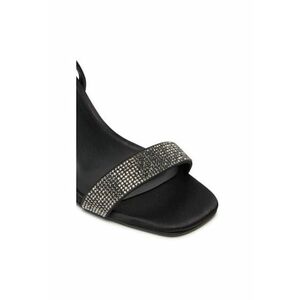 Sandale dama - 15340872 - Piele ecologica - Negru - Negru imagine