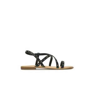 Sandale dama - 15342339 - Piele ecologica - Negru imagine