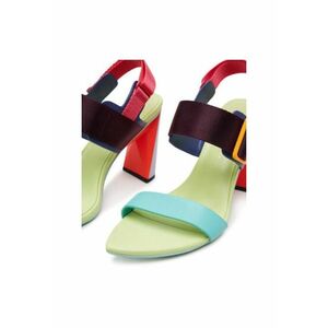 Sandale dama - 1091487716 - Piele naturala - Multicolor imagine
