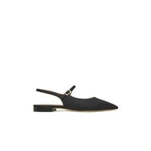 Sandale dama - KARLA 10-1 - Textil - Negru imagine
