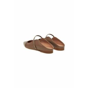 Slapi dama - MAUREEN FLAT 328 - Piele naturala - Maro imagine