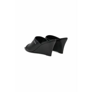 Slapi dama - KL34400 - Piele naturala - Negru imagine