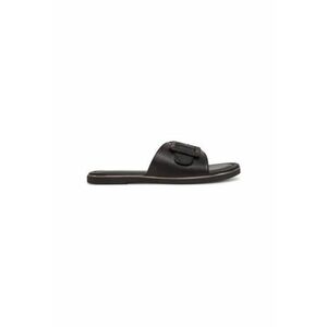 Slapi dama - 2-27107-44 - Piele naturala - Negru imagine