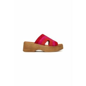 Slapi dama - 64.521.15 - Piele naturala - Rosu imagine