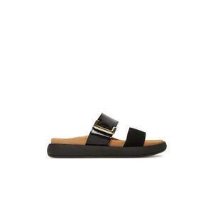 Slapi dama - 63.755.17 - Piele naturala - Negru imagine