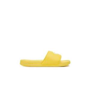 Slapi dama - 749CFA0042 - Piele ecologica - Galben - Galben imagine