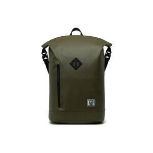 Ghiozdan unisex 11194 - Piele ecologica - One-Size - Verde imagine
