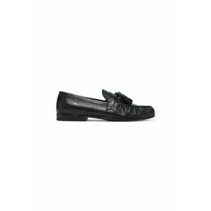 Mocasini barbati LIDO - Piele naturala - Negru - Negru imagine