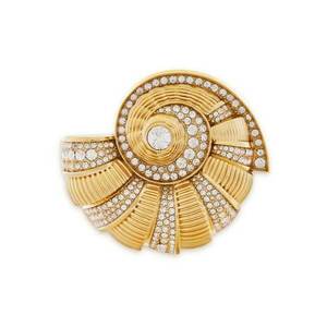 Brosa dama DN0XM394MBRY - Sintetic - 0 EU - Auriu imagine